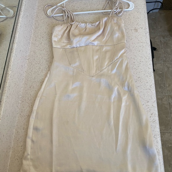 *USED Princess Polly Sarah Corset Mini Dress Size 2 - Picture 3 of 5